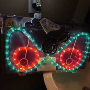 Evil Eyes Tube Structure Light Up Eyes Halloween!!